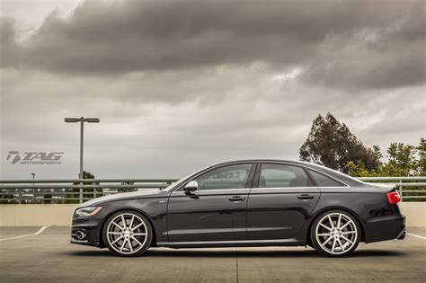 audi, S6, Black, Sedan, Vossen, Wheels, Cars Wallpapers HD / Desktop and Mobile Backgrounds