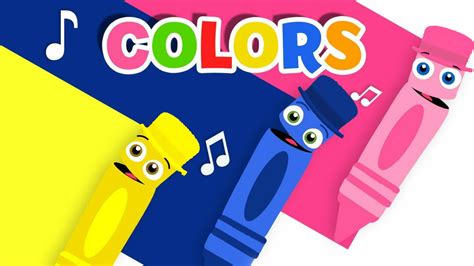 Color Song For Kïds Learnïng Colors For Chïldren Color Crew Pïnk Green & More From Color World ...