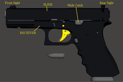 3D Printed PISTOL GLOCK 17 by Nhan Do | Pinshape