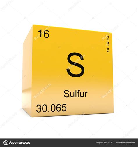 Periodic Table Sulfur Sign - Periodic Table Timeline