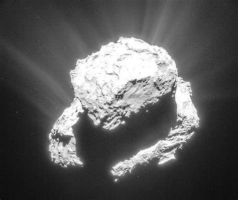 ESA Science & Technology: Comet 67P/C-G on 9 March 2015 - NavCam, enhanced