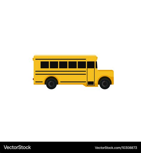 School bus icon Royalty Free Vector Image - VectorStock