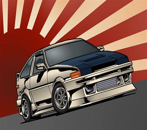 Toyota Ae86 Trueno Drift