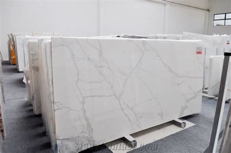 Statuario Super Extra White Marble Slabs from United Kingdom - StoneContact.com