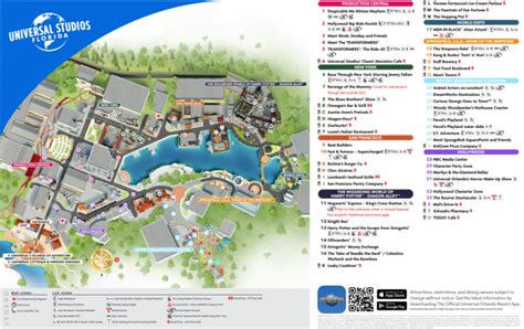 Printable Universal Studios Orlando Map - Templates Printable Free