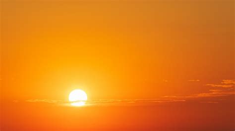 Orange Sunset Sky Free Stock Photo - Public Domain Pictures