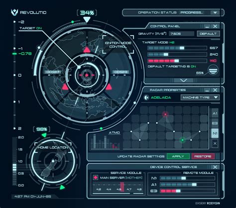 ArtStation - Navigation Screen - UI Practice, Evgeny Rodygin ...