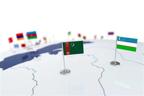 Which Countries Border Turkmenistan? - WorldAtlas