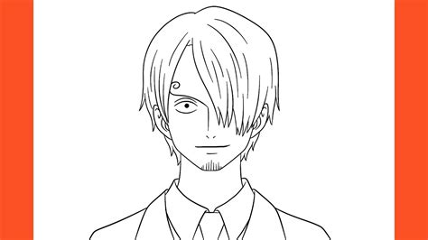 How To Draw Sanji From One Piece