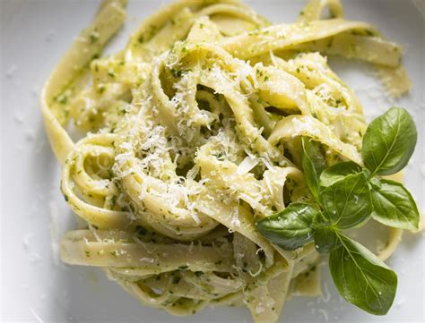 Fettuccine al Pesto. A Genovese Tradition | Giangi's Kitchen