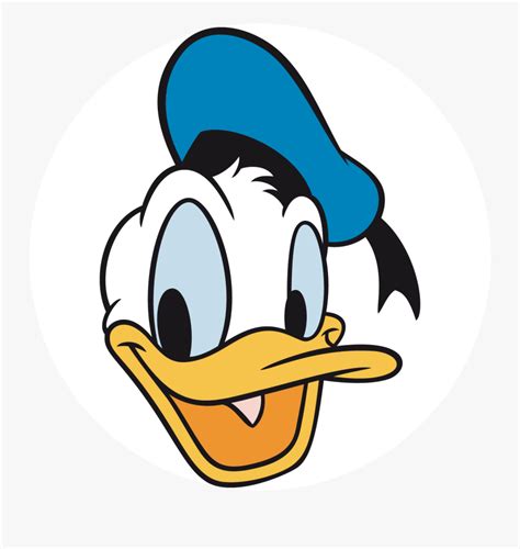 Donald Duck Cartoon Face , Free Transparent Clipart - ClipartKey