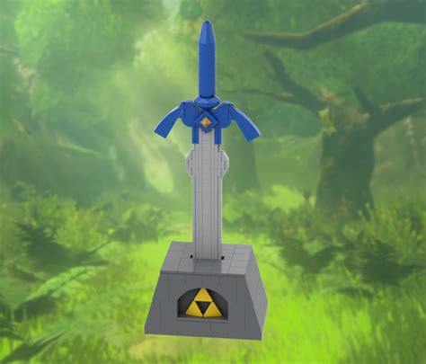 Zelda MOC: The Master Sword | Lego zelda, Master sword, Cool lego