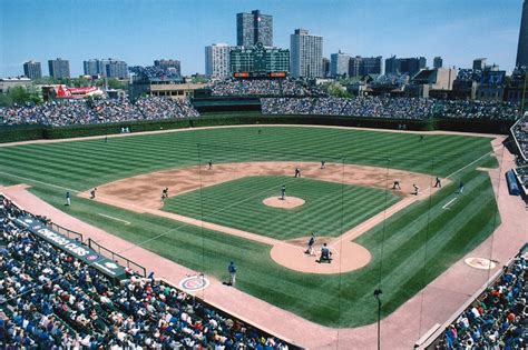 Chicago Cubs 2008 Baseball - Wrigley Field | Chicago Cubs Framed Print