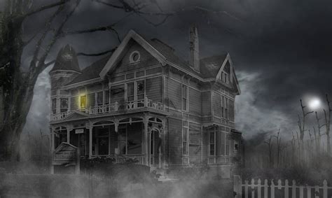 Haunted House matte painting by jpjordaan on DeviantArt