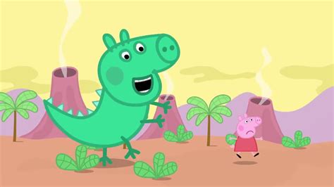 Peppa Pig George Dinosaur - Rain Will