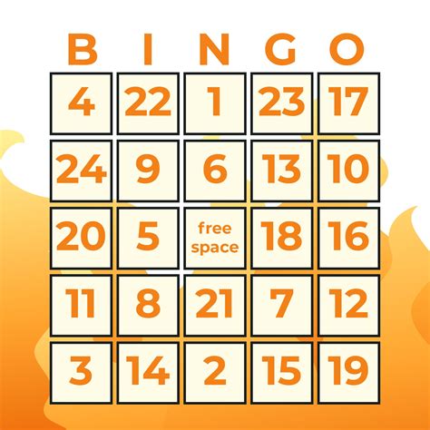 Printable Bingo Ball Numbers