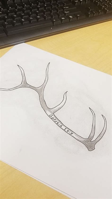 Elk Antler Tattoo | Antler tattoo, Elk antler tattoo men, Elk tattoo