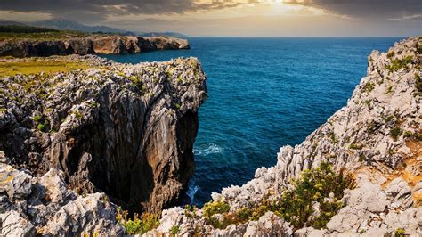 Llanes, Spain in 2021 | Rocky shore, Asturias, Atlantic ocean