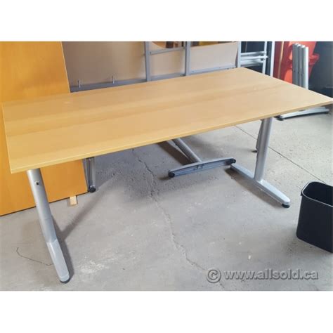 IKEA GALANT 60" Training Table Desk (Blonde, Honey) - Allsold.ca - Buy ...