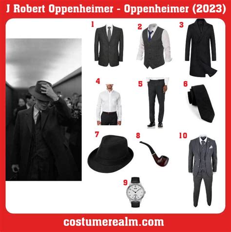 How To Dress Like Oppenheimer Costume Guide For Cosplay & Halloween in 2023 | Movies outfit ...