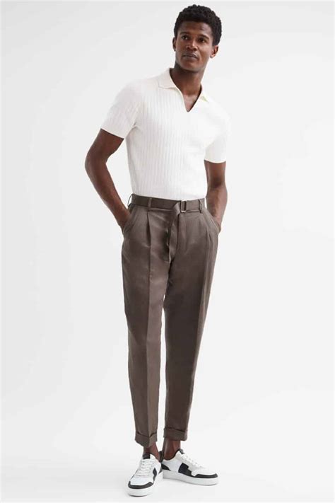 Top 82+ brown trousers outfit mens - in.cdgdbentre