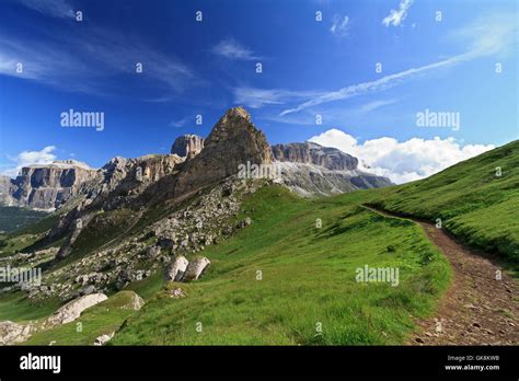 dolomites alps summer Stock Photo - Alamy