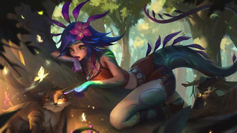 Neeko League of Legends Art Wallpaper 4k HD ID:10810