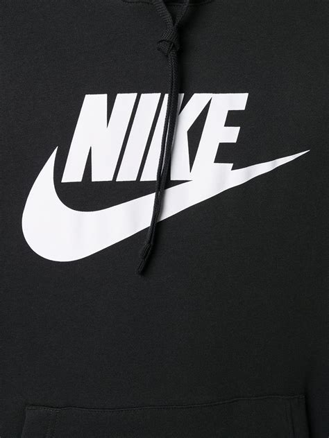 Nike Logo Print Hoodie - Farfetch