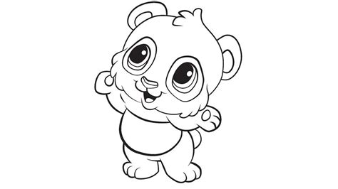 Coloring Pages For Kids Panda