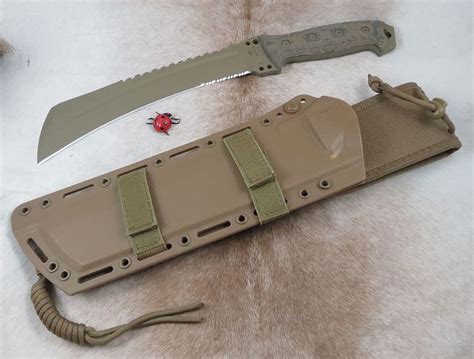 Buck 808 Talon jungle machete - Brown/Tan - 40 cm