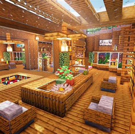 Living Room Minecraft Cottagecore Interior - Markoyxiana