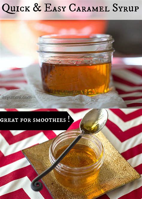 Quick 'n Easy Caramel Syrup Recipe | ItsYummi.com