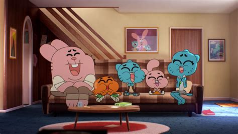 Image - S02E40 - Wattersons Laughing.png | The Amazing World of Gumball ...