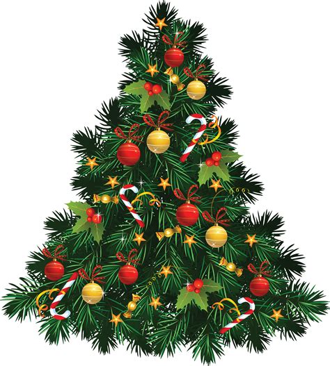 Christmas Tree Clipart PNG Image - PurePNG | Free transparent CC0 PNG Image Library