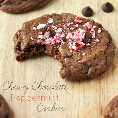 Chewy Double Chocolate Peppermint Cookies | Minimalist Baker Recipes