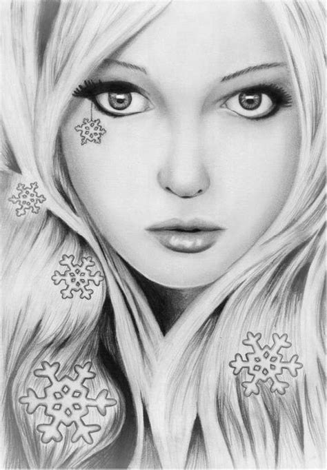 Pencil Drawings Of People's Faces