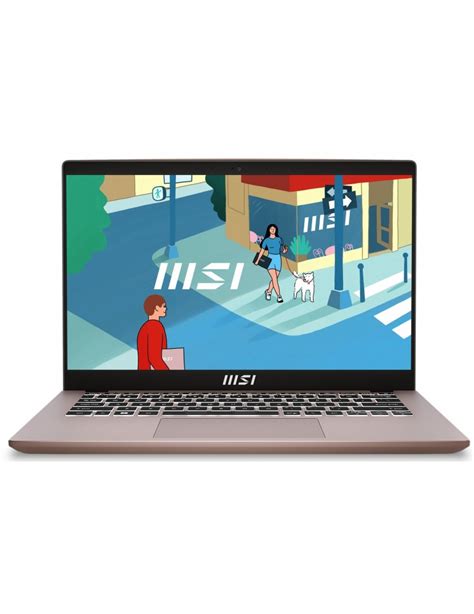 MSI Modern 14 C13M-606 14" Laptop [i5-1335U][Intel Iris Xe][16GB DDR4][512GB SSD][Beige Rose]