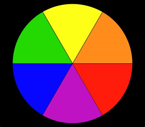 4 Best Images of 5 Basic Color Wheel Printable - Primary Color Wheel Printable, Basic Color ...