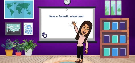 Editable Bitmoji Classrooms Free Template