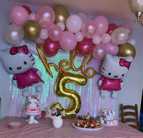 Herencia Privilegiado explosión hello kitty birthday decorations ...