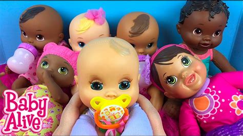 Baby Alive Doll Collection Series Part 1 -- My Soft Bodied Baby Alive Dolls - YouTube