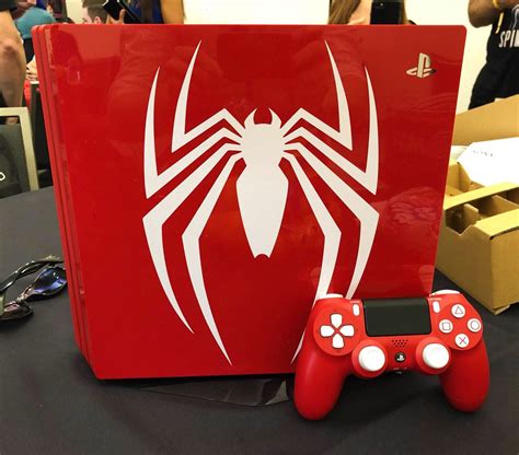 Sony’s special edition Spider-Man PS4 pro console is pretty damn sexy. : gaming