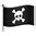 Pirate Flag Emoji (U+1F3F4, U+200D, U+2620, U+FE0F)