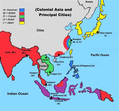 Map Of Asia Before Ww2