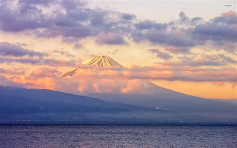 Sunrise over Mount Fuji wallpaper - Nature wallpapers - #35004