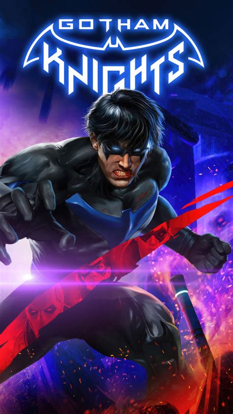 640x1136 Nightwing 4k 2023 iPhone 5,5c,5S,SE ,Ipod Touch ,HD 4k ...