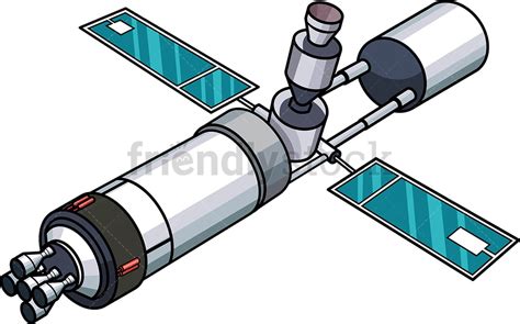 Top 110+ Space station cartoon - Tariquerahman.net