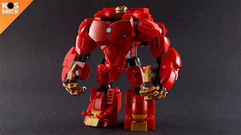 Lego Iron Man Hulkbuster V.1 (MOC) - YouTube