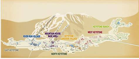 Maps of Keystone ski resort in USA | SNO