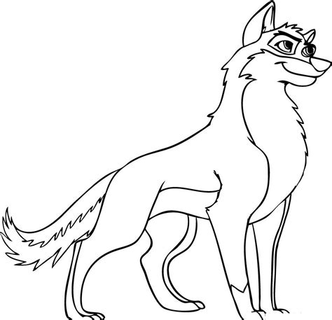 Free Printable Wolf Coloring Pages For Kids